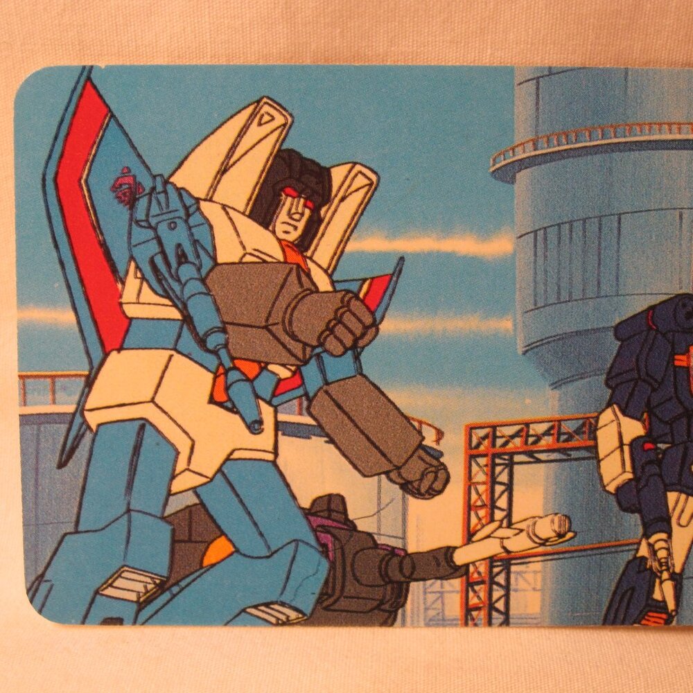 1985 Transformers Action trading card #184: Decepticon Troublemakers - Picture 1 of 2